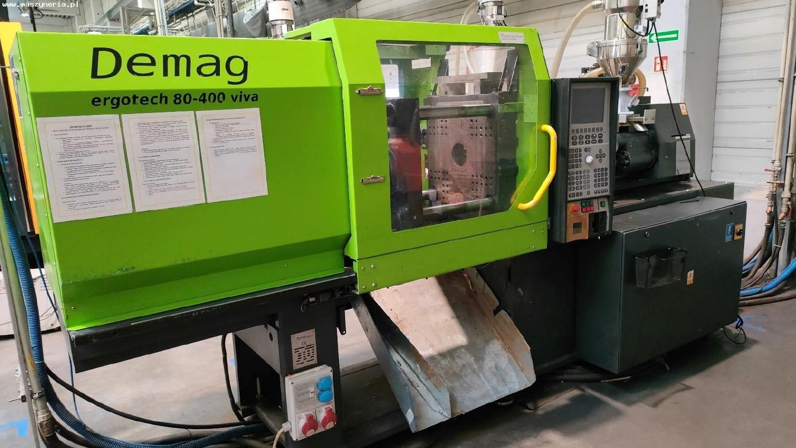 Pressa a iniezione DEMAG ERGOTECH VIVA 800-400 in vendita - foto 1
